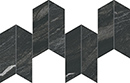 Мозаика Marvel Diva Black Tempest Mosaico Chevron Velvet (AYD5)