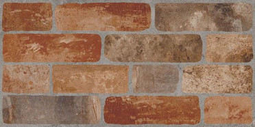 фото Керамогранит OLD BRICKS OBv3 неполир. 30x60  коричневый цвет, лофт, современный, черно-белый стиль от Estima (Россия)