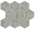 Мозаика Boost Stone Grey Mosaico Hex (A7CZ)