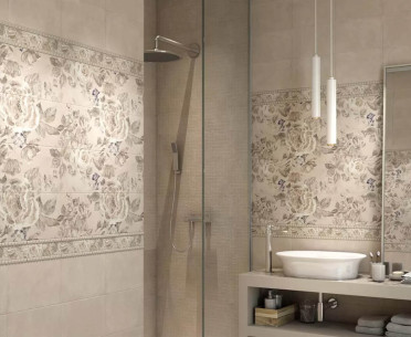 Плитка АЛЕКСАНДРИЯ от Kerama Marazzi (Россия) в интерьере, стиль: английский, ретро, романтизм, современный, средиземноморский