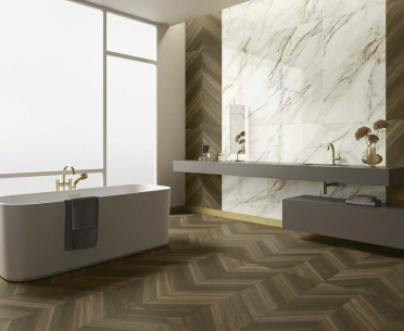 Плитка MARBLE ARCH от Villeroy & Boch (Германия) в интерьере, стиль: классический, современный