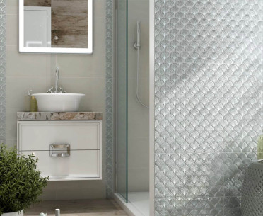 Плитка СИЯНИЕ от Kerama Marazzi (Россия) в интерьере, стиль: классический, романтизм, средиземноморский