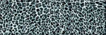 фото Декор Decor Leopard B27 15x45 современный, черно-белый стиль от Absolut Keramika (Испания)