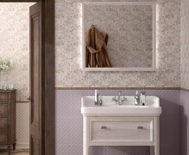 Плитка ТУРАТИ от Kerama Marazzi (Россия) в интерьере, стиль: милано, романтизм, современный
