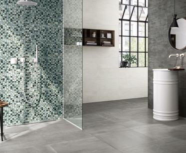 Плитка LUMIERE от Naxos Ceramica (Италия) в интерьере, стиль: лофт, современный