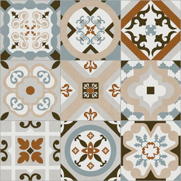 фото Напольная плитка Pav. SETTECENTO LUX 60x60  разноцветная цвет, пэчворк, современный стиль от Azteca (Испания)