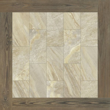 фото Вставка MAGNETIQUE BEIGE INSERTO ROOT нат/ретт 60x60  бежевый цвет, классический стиль от Italon (Россия)
