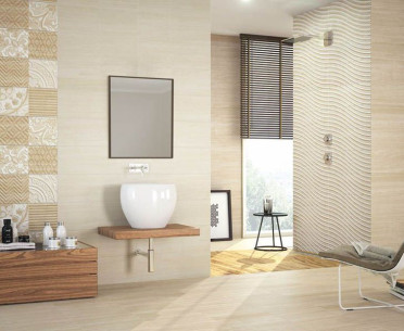 Плитка 2215 от Porcelanite Dos (Испания) в интерьере, стиль: современный