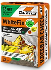 Клей GLIMS-WhiteFix белый (25 kg)