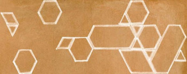 фото Настенная плитка Firle Natural 20x50  оранжевый цвет, ар деко, лофт, модерн, пэчворк, современный стиль от Vives Ceramica (Испания)
