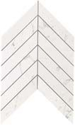 Мозаика настенная Marvel Stone Chevron Carrara Pure Wall (9SCA)