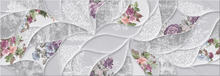 Настенная плитка Malwiya Grey Floris