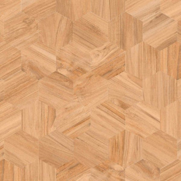 фото Керамогранит Hexagono Gamma Miel 23x26.6  коричневый цвет, классический, пэчворк, современный стиль от Vives Ceramica (Испания)