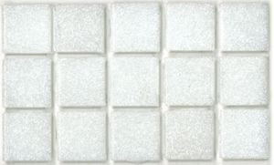 фото Мозаика A12 прозрачный белый 32.7x32.7  белый цвет, от Super Glass Mosaic (Китай)