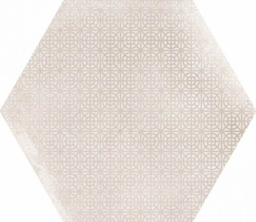 фото Керамогранит URBAN HEXAGON MELANGE NATURAL ANTISLIP 25.4x29.2  бежевый цвет, ар деко, лофт, пэчворк, современный, черно-белый стиль от Equipe Ceramicas (Испания)