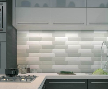 Плитка ГАММА от Kerama Marazzi (Россия) в интерьере, стиль: классический, современный, черно-белый