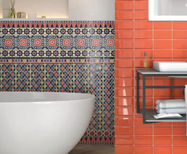 Плитка АЛЬКАСАР от Kerama Marazzi (Россия) в интерьере, стиль: восточный, средиземноморский