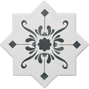 Керамогранит BECOLORS STAR DEC. STENCIL NAVY (CV67396)