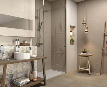 Плитка NEUTRAL от Marazzi Italy (Италия) в интерьере, стиль: современный