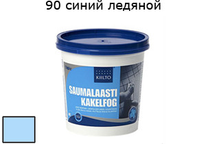 фото Затирка для швов Saumalaasti № 90 (1 кг) синий ледяной  синий цвет, от Kiilto (Финляндия)