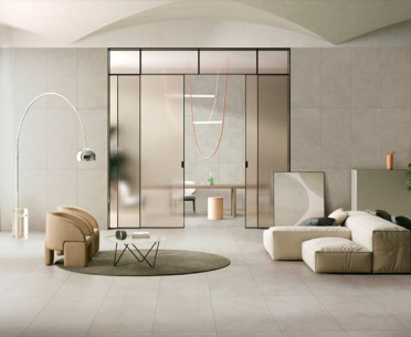 Плитка MICROCEMENT от Vitra (Россия) в интерьере, стиль: лофт, современный