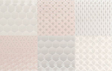 фото Настенная плитка ALINE DECOR MIX BIJOU NACAR 27x42  разноцветная цвет, романтизм, современный, средиземноморский стиль от Aleluia Ceramicas (Португалия)