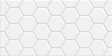 Настенная плитка Edelweiss Hexagon White (WT36EDW15)