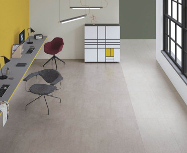 Плитка BETON-X от Vitra (Россия) в интерьере, стиль: лофт, пэчворк