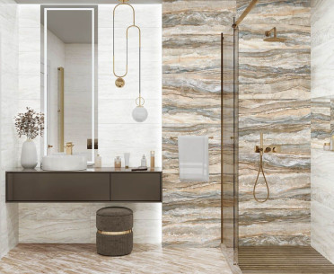 Плитка COLORSTONE от Delacora (Россия) в интерьере, стиль: современный