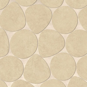 фото Мозаика Boost Icor Dune Pebble A+B 20mm (AYZ3) 59.5x59.5  бежевый цвет, ар деко, романтизм, средиземноморский стиль от Atlas Concorde (Италия)