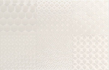 фото Настенная плитка ALINE DECOR BIJOU PEARL 27x42  бежевый цвет, романтизм, современный, средиземноморский стиль от Aleluia Ceramicas (Португалия)