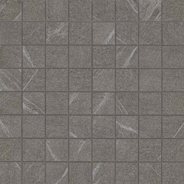 фото Мозаика керамогранит Marvel Stone Cardoso Elegant Mosaico (AS4D) 30x30  серый цвет, классический, романтизм, современный, черно-белый стиль от Atlas Concorde (Италия)