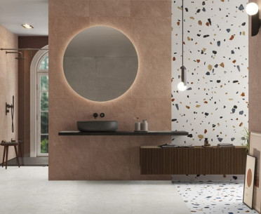 Плитка COLORED CONCRETE от Sanchis Home (Испания) в интерьере, стиль: лофт, современный