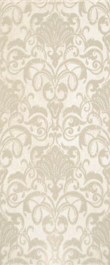 фото Настенная плитка Carthago Voluta Beige Brillo 25x60  бежевый цвет, классический, романтизм стиль от Tecniceramica (Испания)