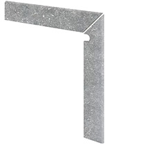 Плинтус ARDENAS Zanquin ingl. ML Gris izda/dcha