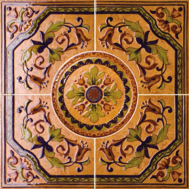 фото Панно ID19 Пале Рояль светлый 60.4x60.4 прованс стиль от Kerama Marazzi (Россия)