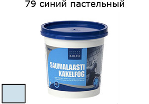 фото Затирка для швов Saumalaasti № 79 (1 кг) синий пастельный  синий цвет, от Kiilto (Финляндия)