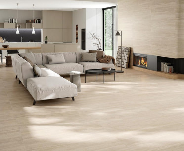 Плитка TRAVERTINE NAVONA от ITT Ceramic (Испания) в интерьере, стиль: современный