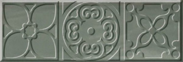 фото Декор Bulevar Altair Jade Decor 10x30  серый цвет, пэчворк, средиземноморский, черно-белый стиль от Cifre Ceramica (Испания)