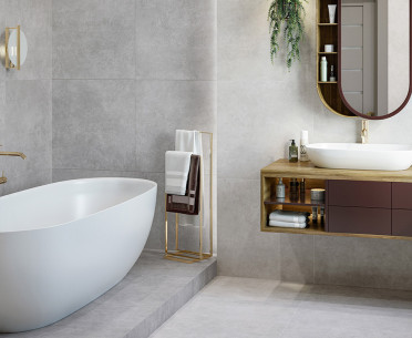 Плитка ORLEAN от Alma Ceramica (Россия) в интерьере, стиль: лофт, современный