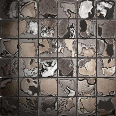 фото Мозаика LUMIERE MOSAICO LUMIERE T36 Mos (0113099) 30x30  коричневый цвет, лофт, современный стиль от Naxos Ceramica (Италия)