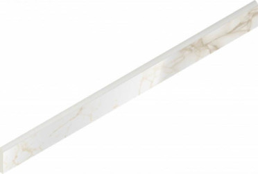 фото Плинтус ETERNUM BATTISCOPA CARRARA LUX (610130005385) 7.2x80  белый цвет, лофт, модерн, романтизм, современный стиль от Italon (Россия)