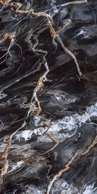 Керамогранит Toledo black High glossy (GR201)