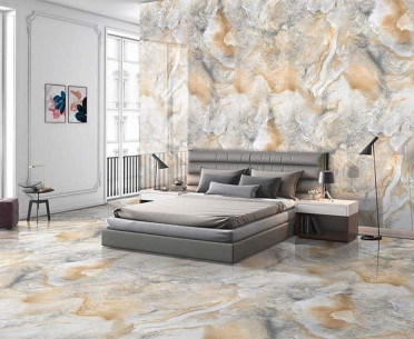 Плитка TINOS ONYX от Gravita (Индия) в интерьере, стиль: современный