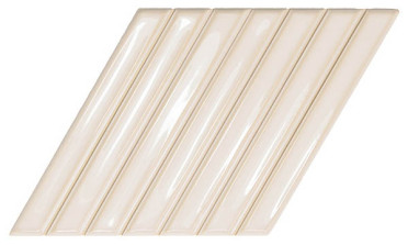 фото Настенная плитка SPIKE BARS B DEEP WHITE (135020) 15x25.9  белый цвет, ар деко, модерн, современный стиль от WOW (Испания)