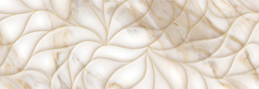 фото Декор Calacatta Oro Struttura Decor 24.2x70  золотой цвет, классический, современный стиль от Eletto Ceramica (Россия)