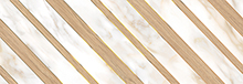 Декор Calacatta Oro Chevron