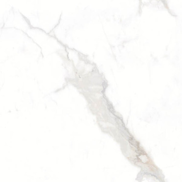 фото Керамогранит Statuario Marco Shiny Sugar 60x60  белый цвет, классический, лофт, современный, черно-белый стиль от Ocean Ceramic (Индия)
