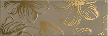 фото Декор DEC ANYA GOLD BROWN 20x60  коричневый цвет, ар деко, кэжуал, романтизм стиль от Domino (Португалия)