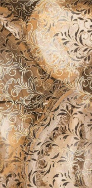 фото Декор Decor Liberty Ambra Lapp Rett 60x120  коричневый цвет, классический, современный стиль от Ceramiche Brennero (Италия)